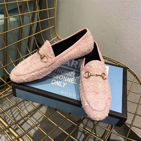 gucci jordaan loafer tweed|women's gucci loafers.